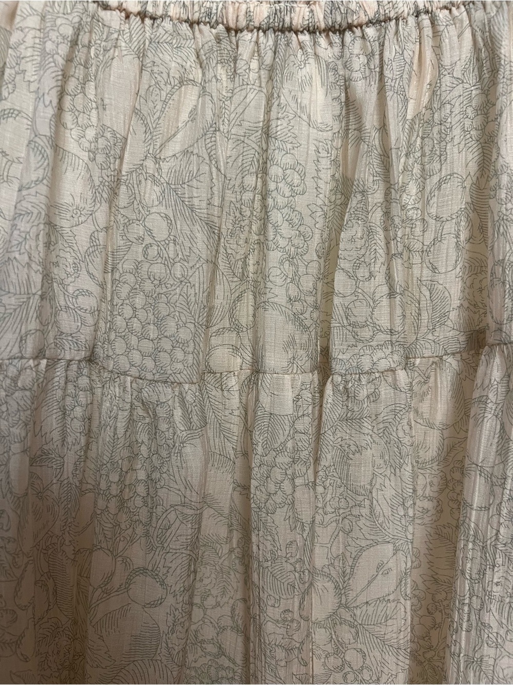 En Saison Smocked Tiered Maxi Dress with Mint Bow Straps - Size M (EUC) - Picture 4 of 9